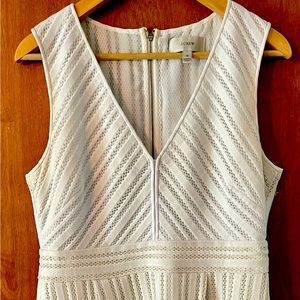 J CREW white dress